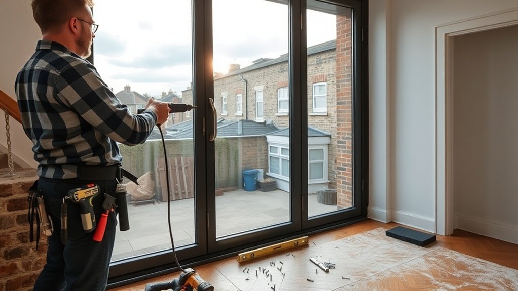 Aluminium Door Installation Oxford