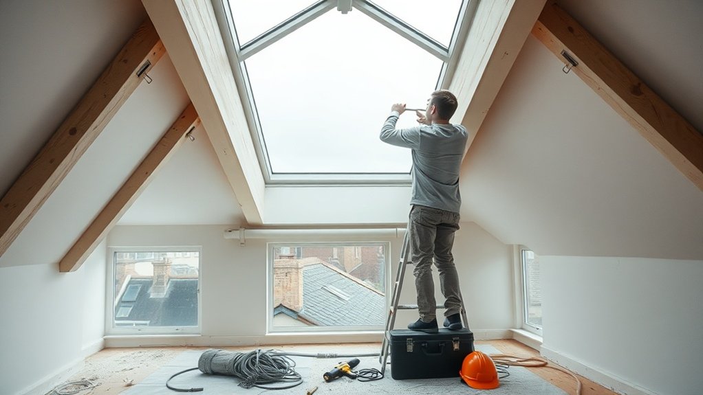 Electric Skylight Installation Oxford