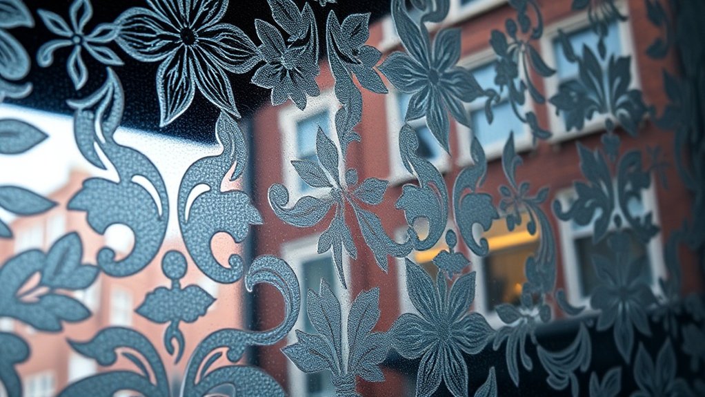 Patterned Decorative Glass Oxford