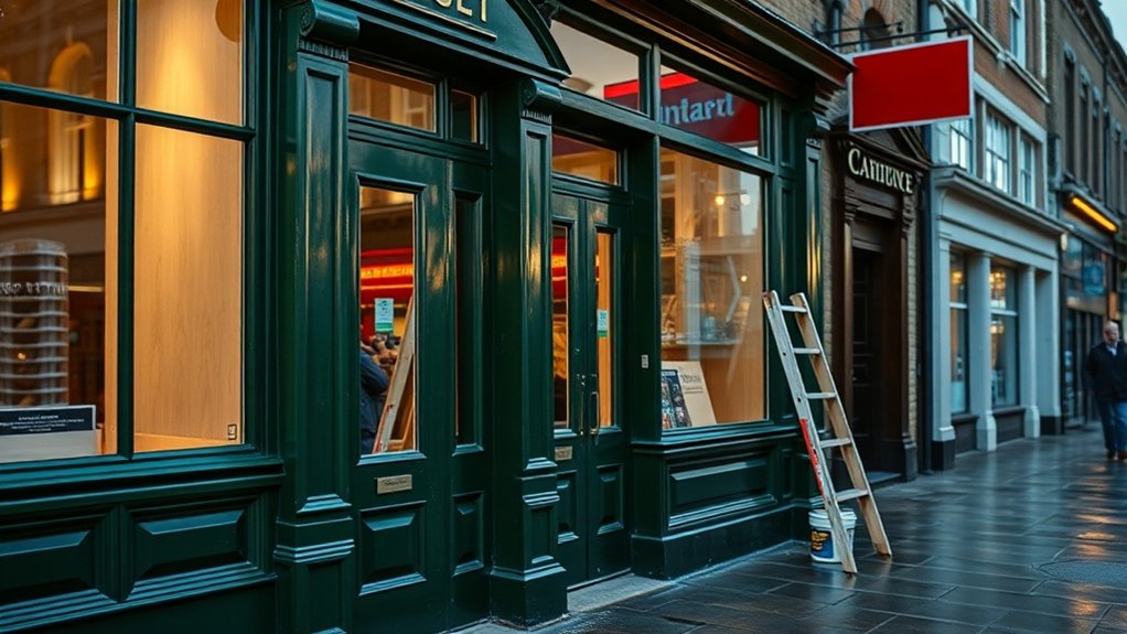 Shop Front Repair Oxford