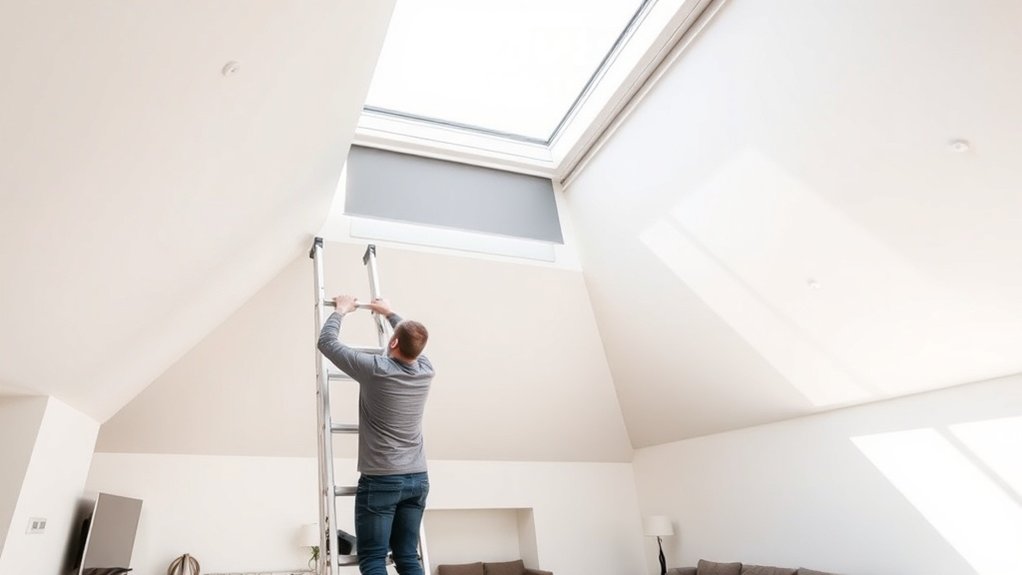 Skylight Blinds Installation Oxford