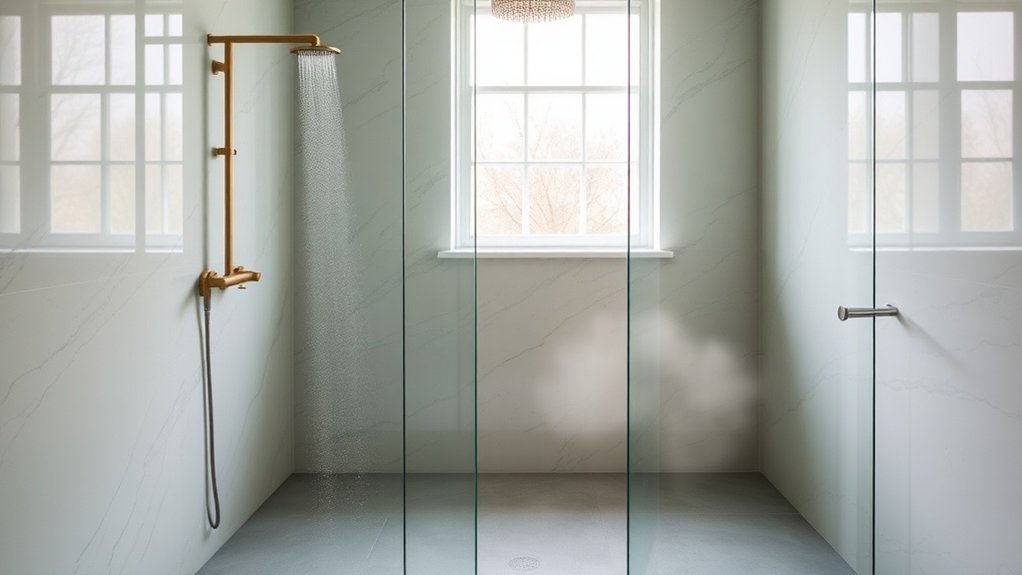 Wet Room Glass Panels Oxford