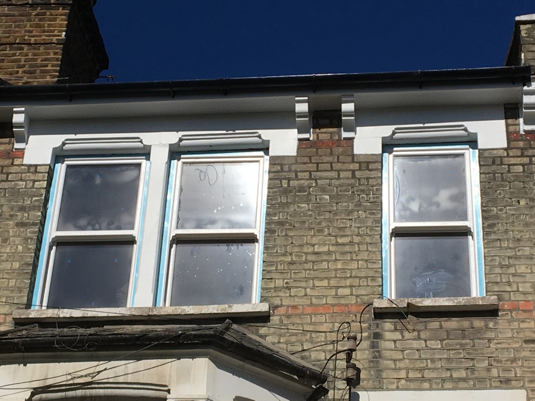 New uPVC sash windows fitted on Victorian terrace in Oxford